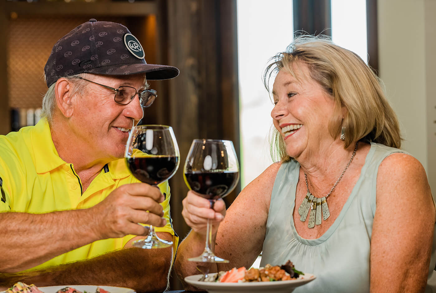 couple having dinner